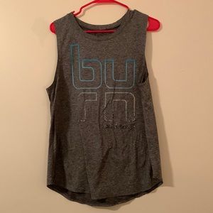 Gray Burn Bootcamp Tank, size L